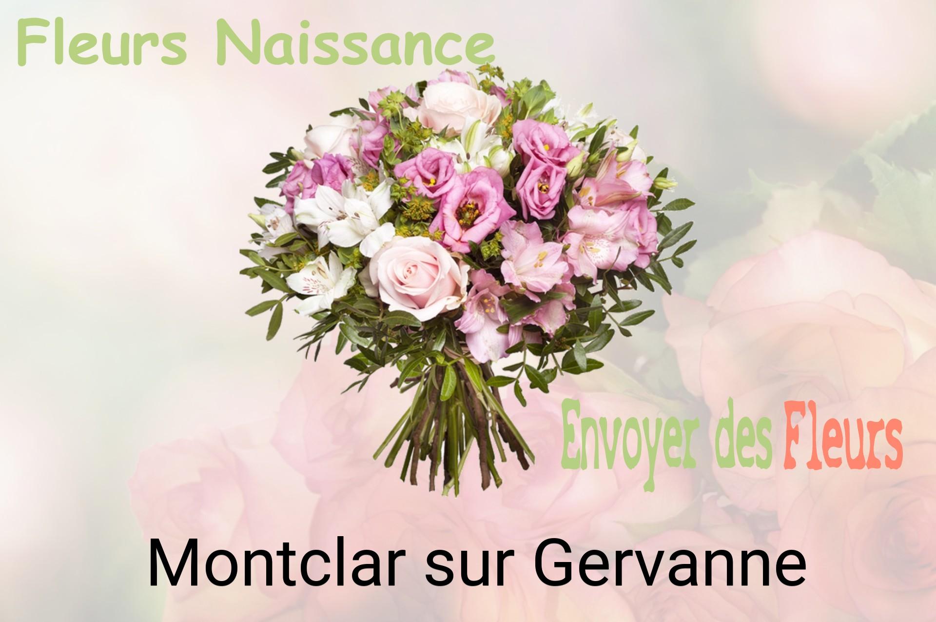 Bouquet de fleurs de naissance livré à Montclar-sur-Gervanne